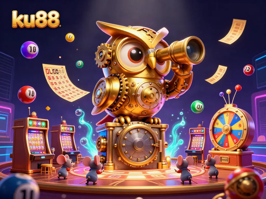 Join the thrilling action at ku88 with vibrant casino games and a lively atmosphere created by 3D characters.