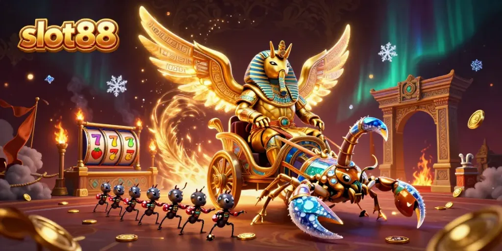 Experience thrilling action in slot88 featuring rich visuals of jackpot reels and stunning characters.